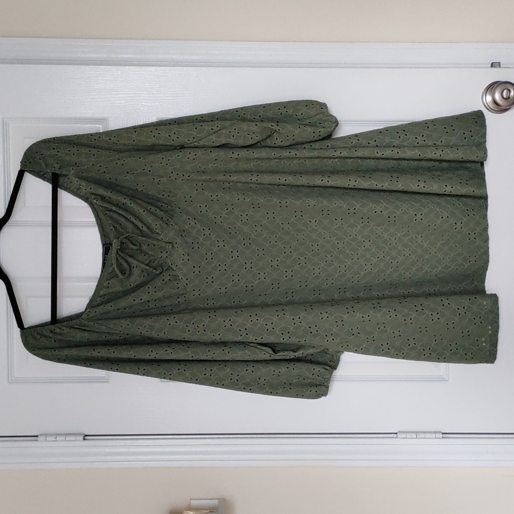 Olive Green Dress